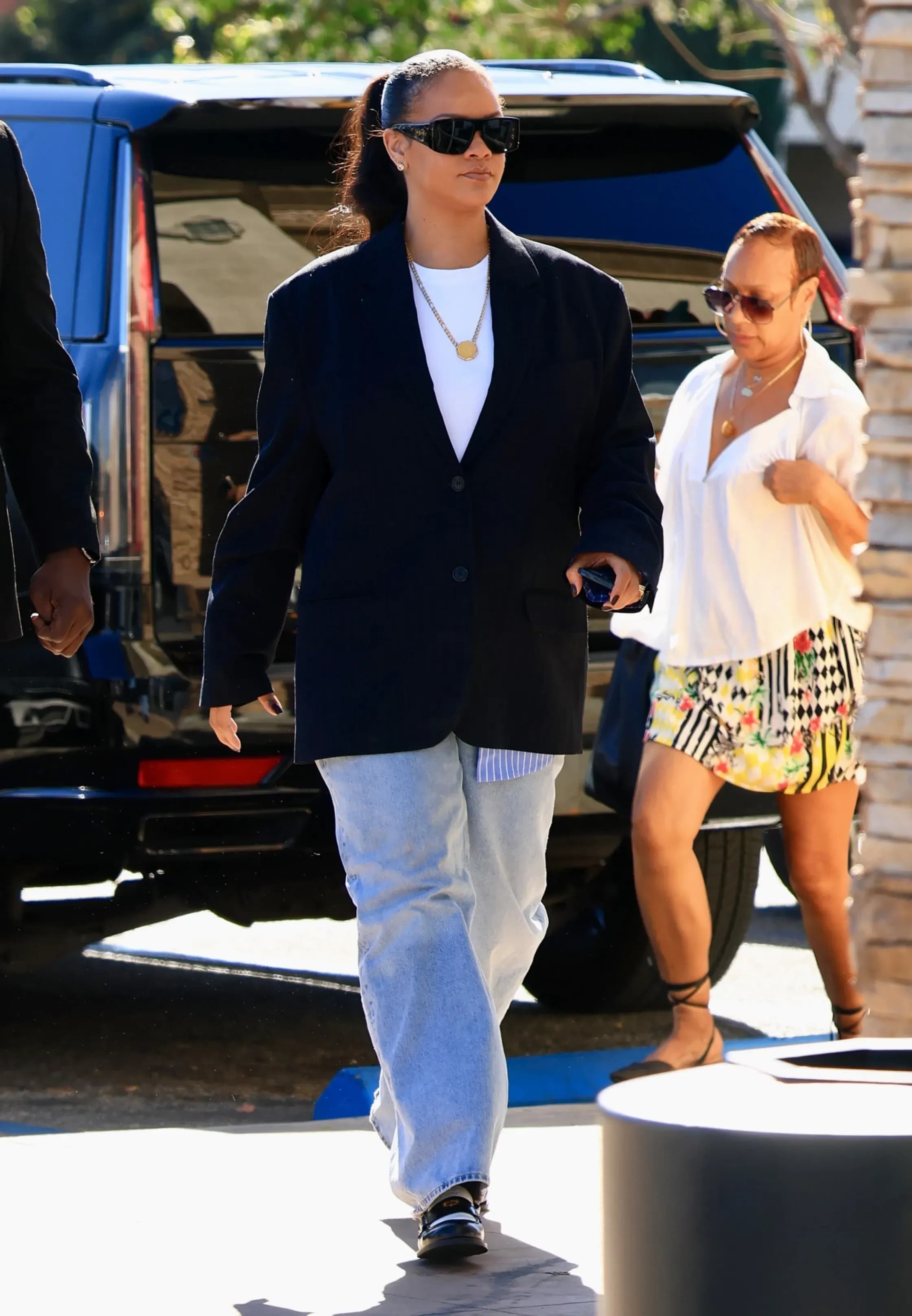 Rihanna Hailey Bieber Uniform.webp