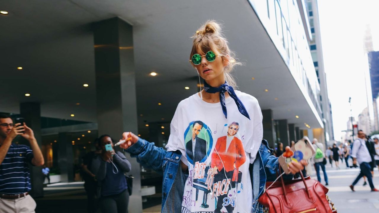 What to Wear to Coachella? Pull Out Your Favorite Band Tee Like Our Street Stylers